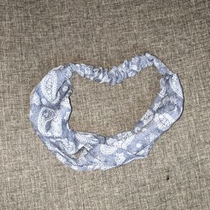 2/10 denim paisley headband